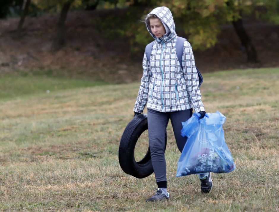 Tarptautinė akcija atskleidė, kas šiukšlina Kauną