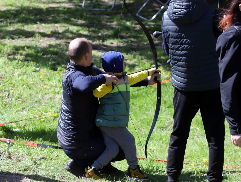 Atidarytas atnaujintas Santakos parkas: šventėje pramogų surado kiekvienas