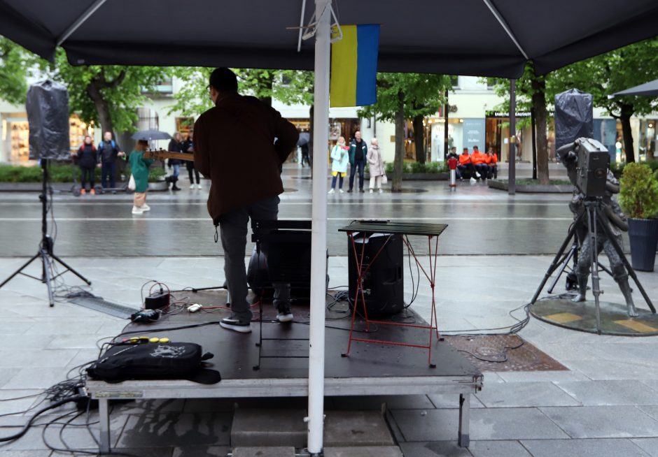 Laisvės alėja šeštadienį atiduota gatvės muzikantams 