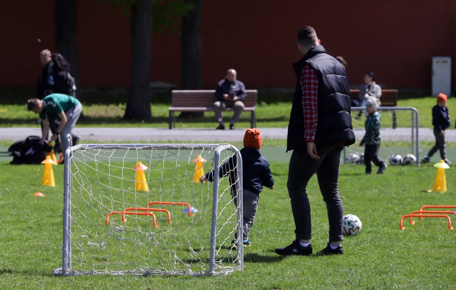 Atidarytas atnaujintas Santakos parkas: šventėje pramogų surado kiekvienas