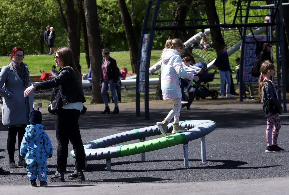 Atidarytas atnaujintas Santakos parkas: šventėje pramogų surado kiekvienas