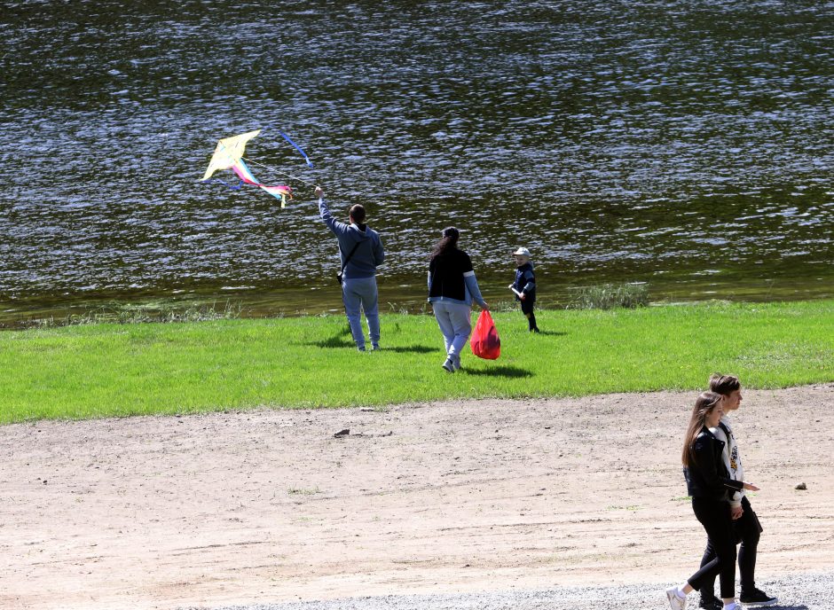 Atidarytas atnaujintas Santakos parkas: šventėje pramogų surado kiekvienas