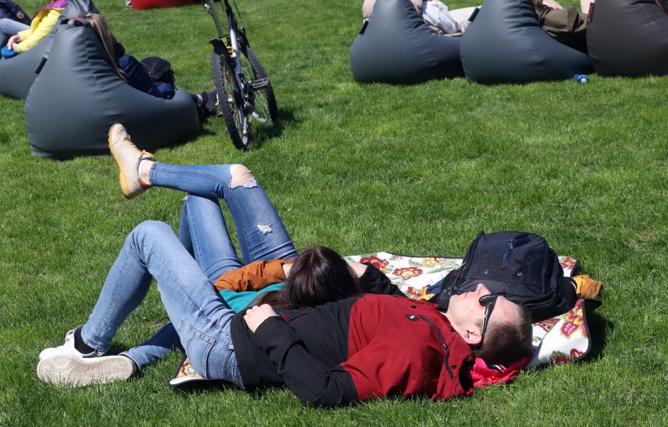 Atidarytas atnaujintas Santakos parkas: šventėje pramogų surado kiekvienas