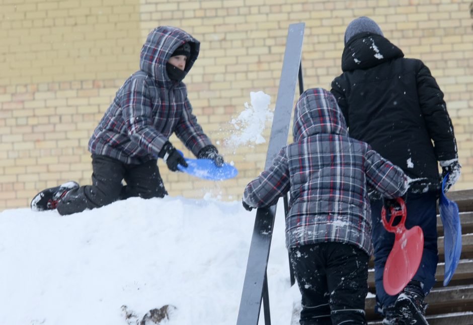 Aktyvūs kauniečiai: žiemai priekaištų neturime