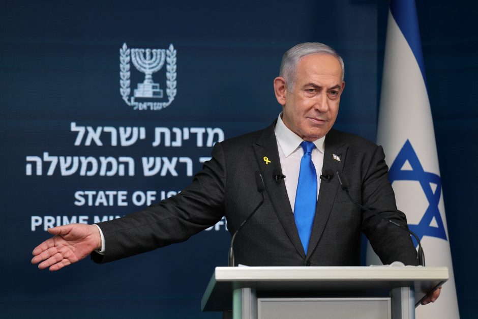 B. Netanyahu: „Hamas“ atmetė visus pasiūlymus dėl paliaubų Gazos Ruože