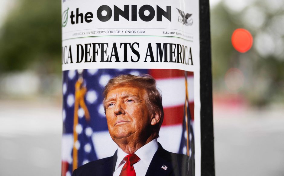 JAV teismas neleido „The Onion“ pirkti sąmokslo teorijų svetainės „Infowars“