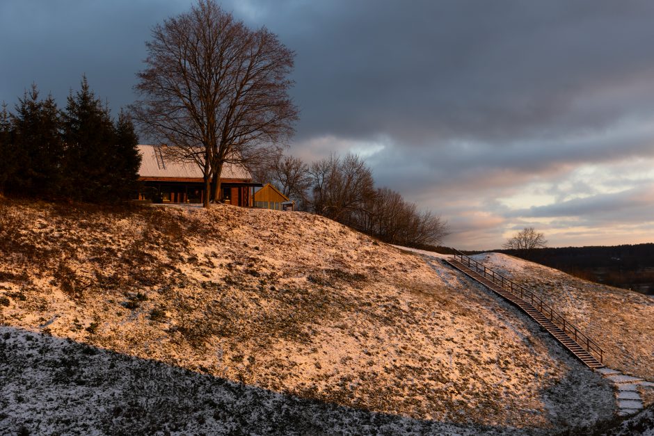 Buvusioje Merkinės skalbykloje atidarytas kepsnių restoranas: V. Radzevičius pasitiko svečius