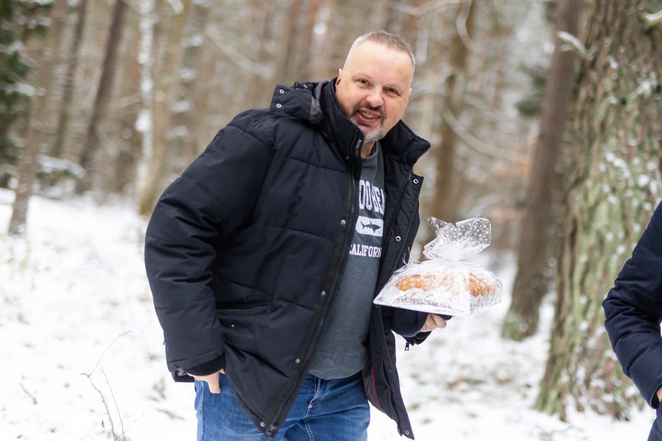 Buvusioje Merkinės skalbykloje atidarytas kepsnių restoranas: V. Radzevičius pasitiko svečius