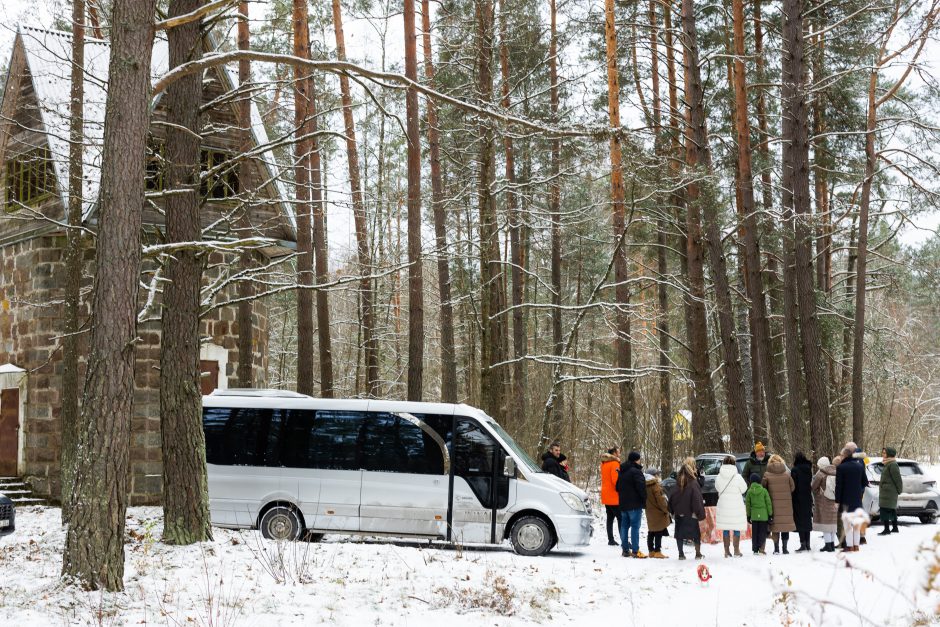 Buvusioje Merkinės skalbykloje atidarytas kepsnių restoranas: V. Radzevičius pasitiko svečius