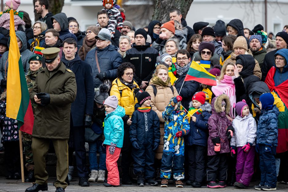 G. Nausėda Vasario 16-osios minėjime: Lietuvos laisvės kovotojų atminimas niekada nebus pamirštas