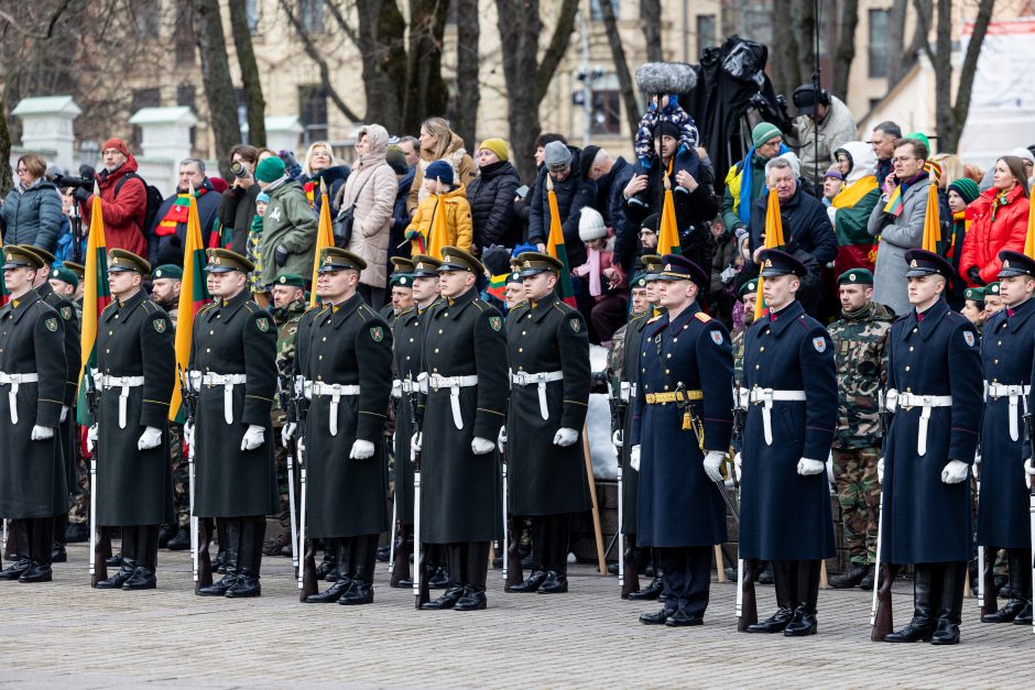 G. Nausėda Vasario 16-osios minėjime: Lietuvos laisvės kovotojų atminimas niekada nebus pamirštas