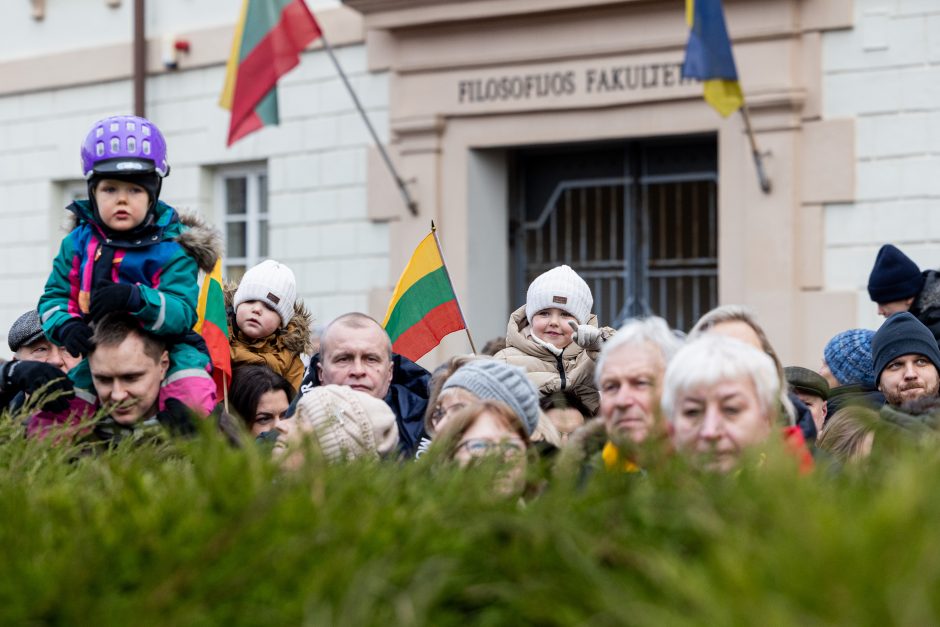 G. Nausėda Vasario 16-osios minėjime: Lietuvos laisvės kovotojų atminimas niekada nebus pamirštas