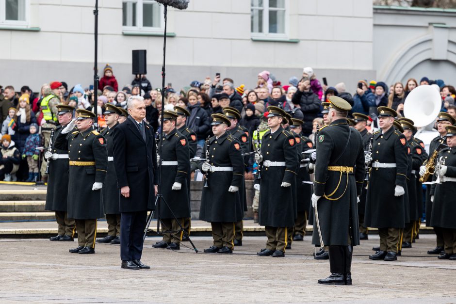 G. Nausėda Vasario 16-osios minėjime: Lietuvos laisvės kovotojų atminimas niekada nebus pamirštas