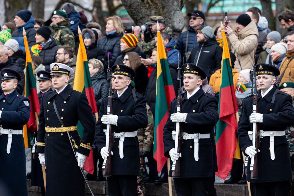 G. Nausėda Vasario 16-osios minėjime: Lietuvos laisvės kovotojų atminimas niekada nebus pamirštas