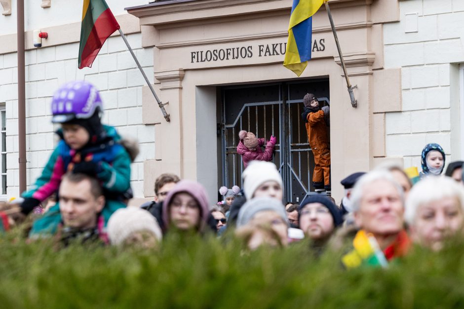 G. Nausėda Vasario 16-osios minėjime: Lietuvos laisvės kovotojų atminimas niekada nebus pamirštas