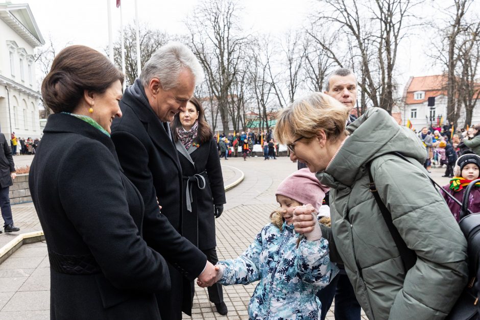 G. Nausėda Vasario 16-osios minėjime: Lietuvos laisvės kovotojų atminimas niekada nebus pamirštas