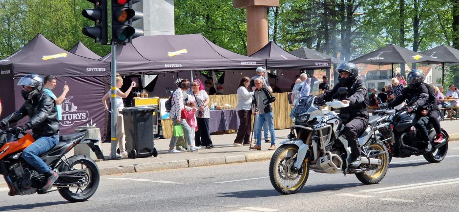 Motociklininkų sezonas Klaipėdoje – atidarytas