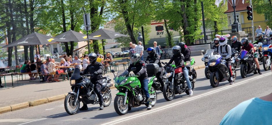 Motociklininkų sezonas Klaipėdoje – atidarytas