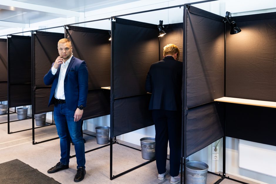 I. Šimonytė balsavo iš anksto antrame prezidento rinkimų ture