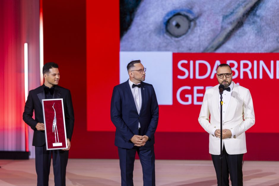 „Sidabrinių gervių“ apdovanojimuose triumfavo M. Kavtaradzės, D. Narkevičiaus filmai