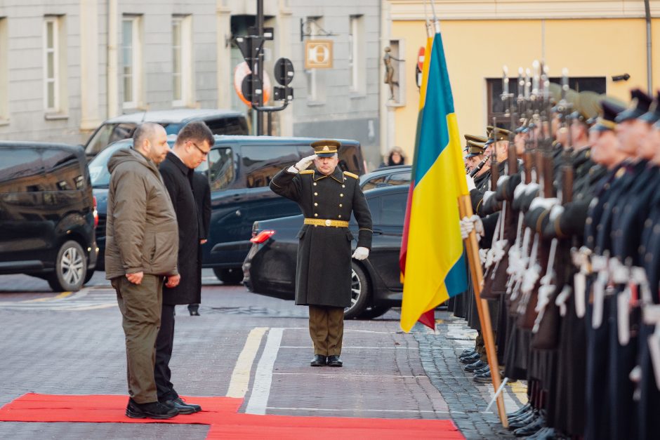 Ukrainos gynybos ministras: sąjungininkų parama mums išlieka stipri