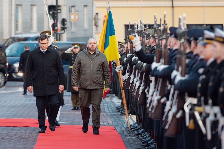 Ukrainos gynybos ministras: sąjungininkų parama mums išlieka stipri