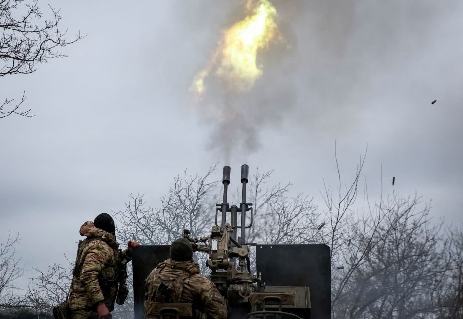 Donecko srityje rusai numetė aviacinę bombą ant privačių gyvenamųjų namų