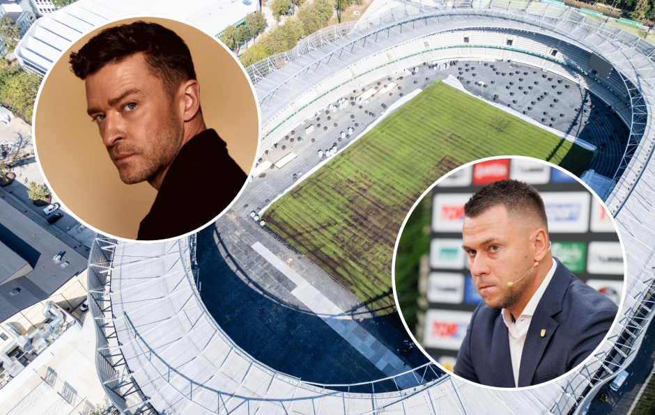 Deja vu: dėl J. Timberlake'o koncerto Lietuvos futbolas ir vėl prasileis gėdos įvartį?