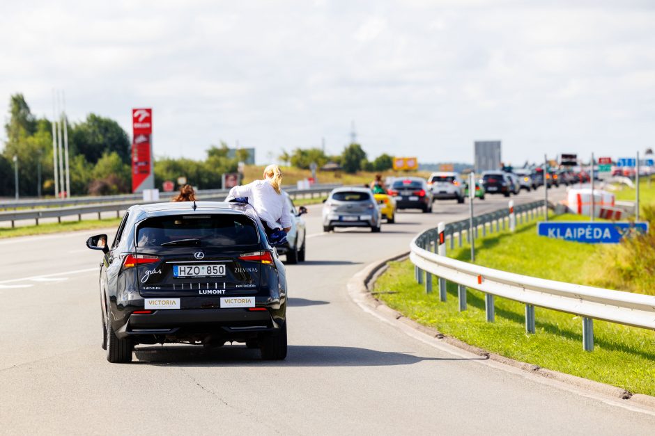 „108 km Moterų iššūkio“ lenktynių startas