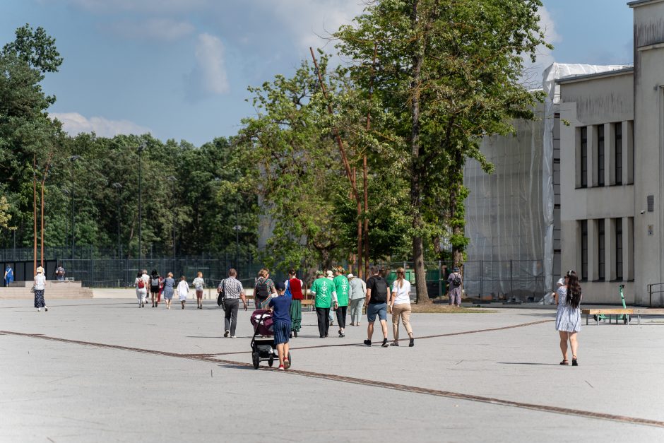 Šimtmečio šventė: minios žmonių traukia į Dainų slėnį