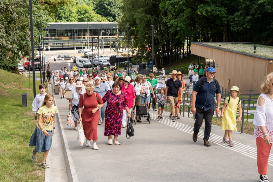 Šimtmečio šventė: minios žmonių traukia į Dainų slėnį