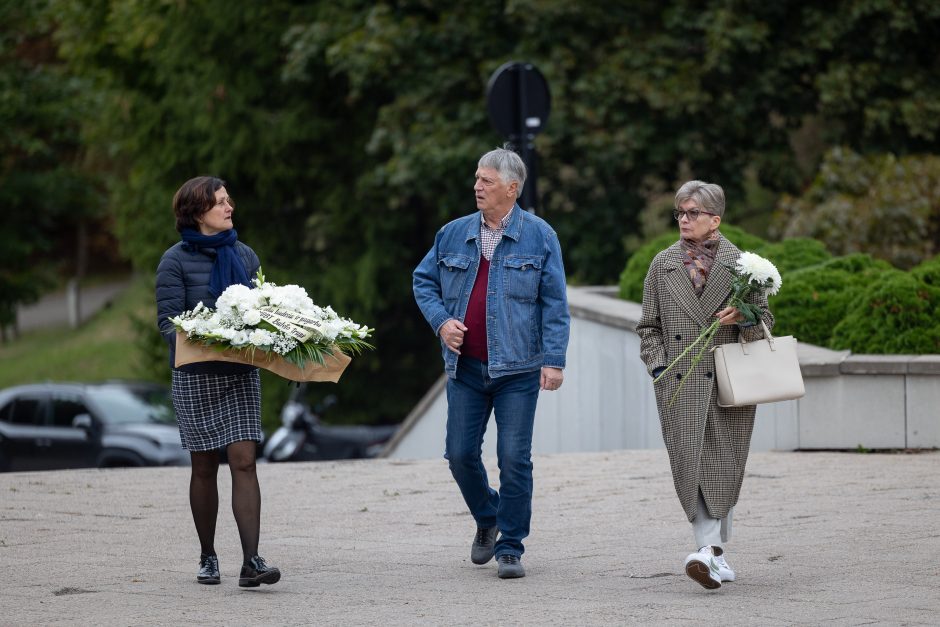 Atsisveikinimas su primabalerina L. Aškelovičiūte