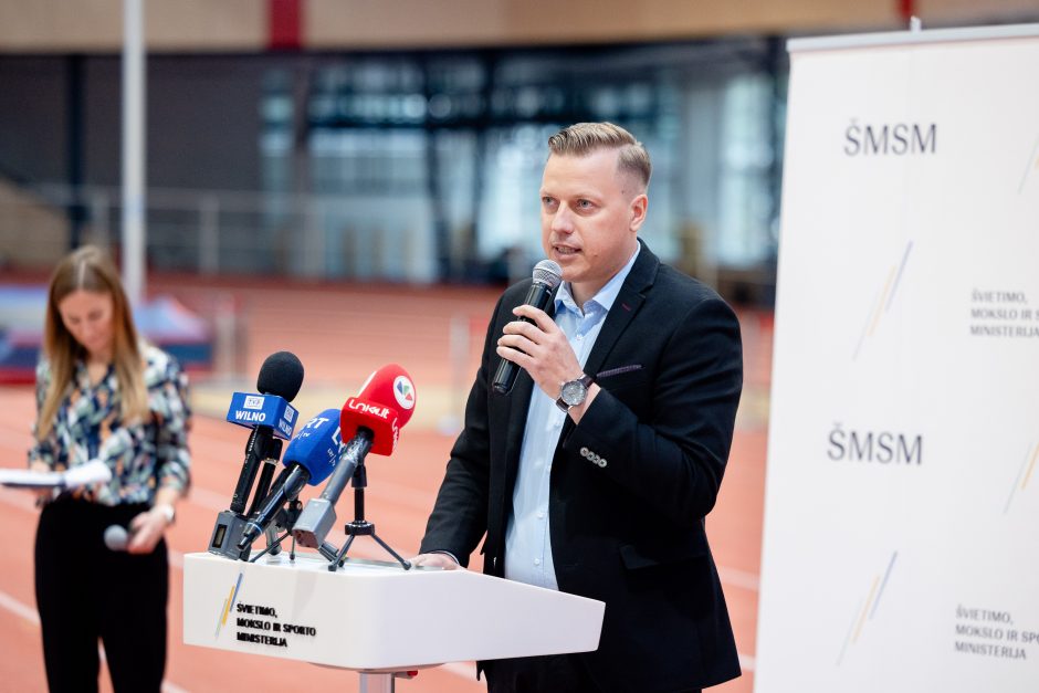 Pradėjus veikti Sporto registrui, švietimo ministrė tikisi didesnio skaidrumo