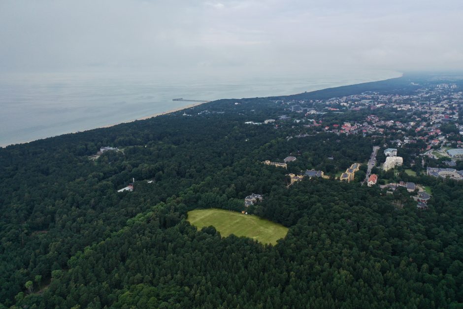 Žiemos aikštė – naujam gyvenimui prikelta kultūrinė erdvė Palangoje