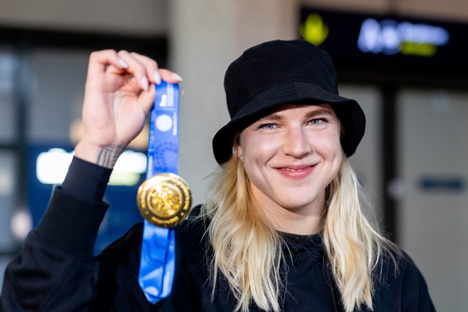 R. Meilutytė: galvoju apie olimpiadą