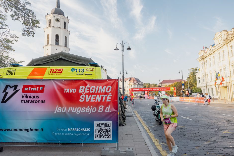 „Svarbu, kad pasirodytume lietuviams“: Vilniaus maratone – 1,2 tūkst. NATO karių