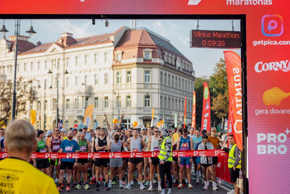 „Svarbu, kad pasirodytume lietuviams“: Vilniaus maratone – 1,2 tūkst. NATO karių