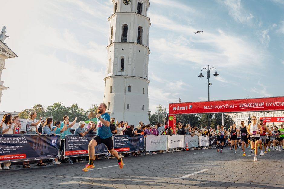 „Svarbu, kad pasirodytume lietuviams“: Vilniaus maratone – 1,2 tūkst. NATO karių