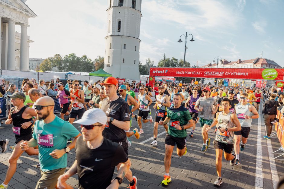 „Svarbu, kad pasirodytume lietuviams“: Vilniaus maratone – 1,2 tūkst. NATO karių