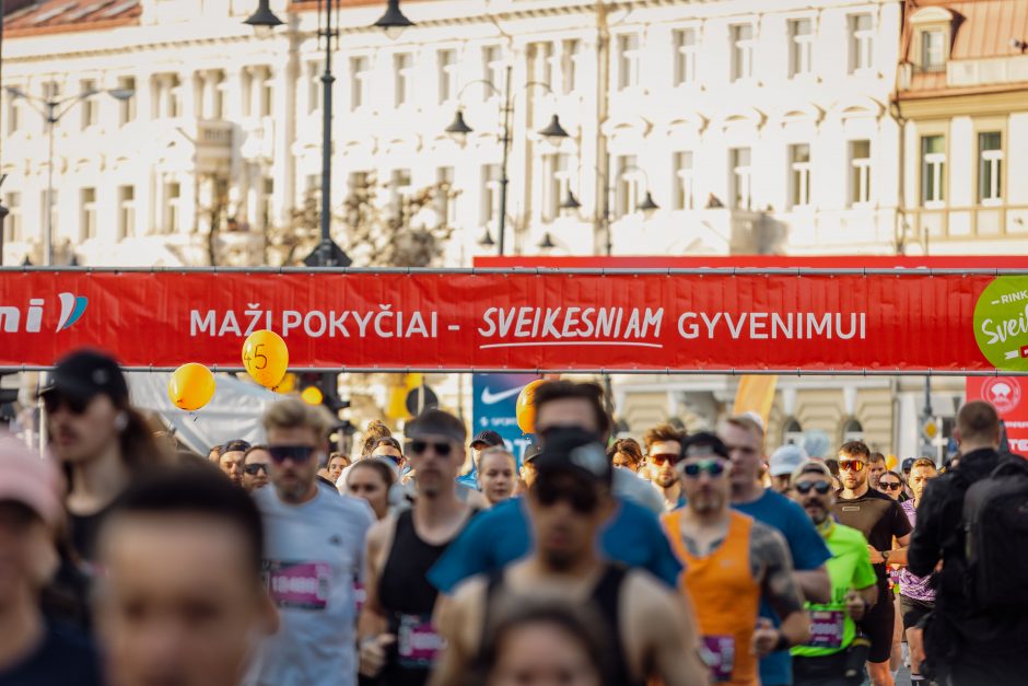 „Svarbu, kad pasirodytume lietuviams“: Vilniaus maratone – 1,2 tūkst. NATO karių