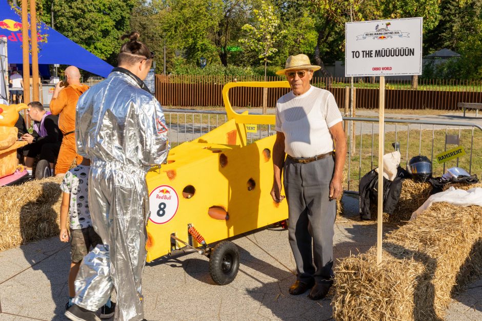 „Jabadabadū“ nuo kalno: muilinių lenktynėse – humoras ir kūrybiškumas