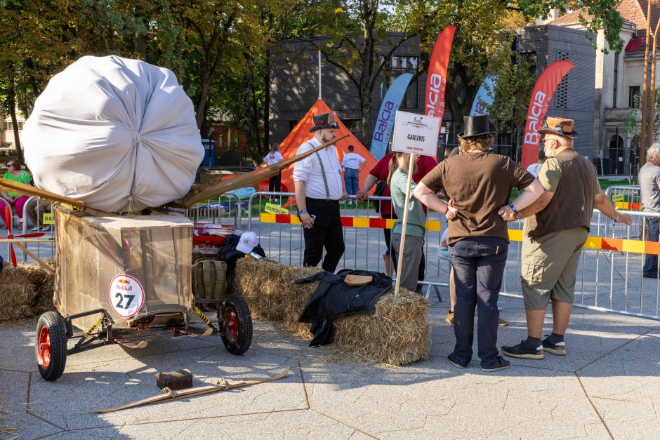 „Jabadabadū“ nuo kalno: muilinių lenktynėse – humoras ir kūrybiškumas