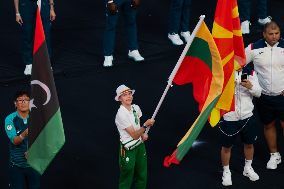 Olimpinių žaidynių uždarymas Paryžiuje