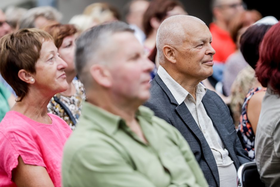 Festivalyje „Gertrūdos vasara“ būrį gerbėjų pritraukė scenos legenda O. Vyšniauskas