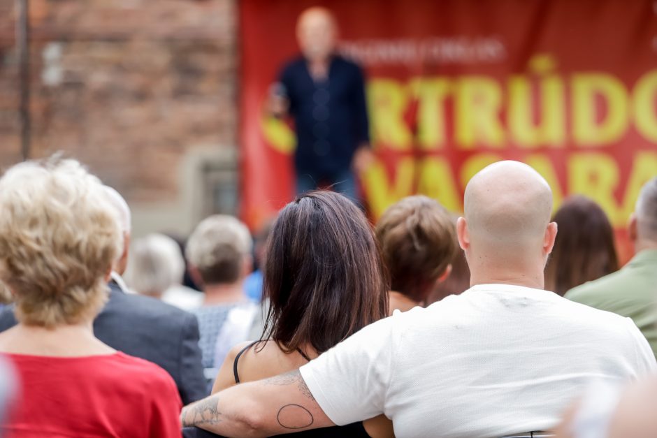 Festivalyje „Gertrūdos vasara“ būrį gerbėjų pritraukė scenos legenda O. Vyšniauskas