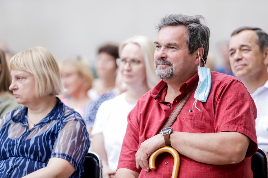 Festivalyje „Gertrūdos vasara“ būrį gerbėjų pritraukė scenos legenda O. Vyšniauskas