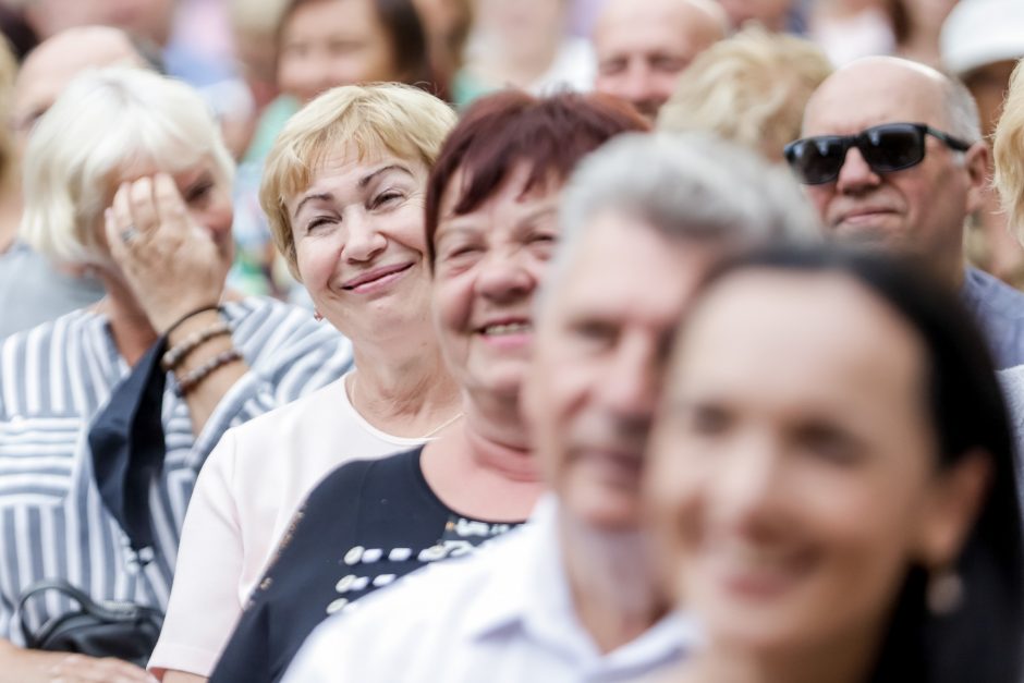 Festivalyje „Gertrūdos vasara“ būrį gerbėjų pritraukė scenos legenda O. Vyšniauskas