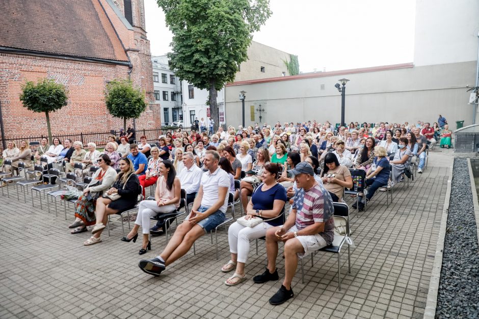 Festivalyje „Gertrūdos vasara“ būrį gerbėjų pritraukė scenos legenda O. Vyšniauskas