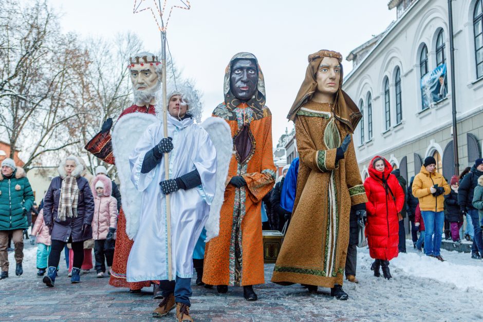 Trys Karaliai pasveikino Kauną