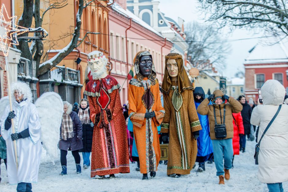 Trys Karaliai pasveikino Kauną